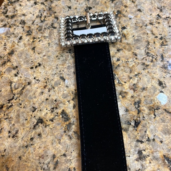 NWT White House Black Market rhinestone buckle belt - Picture 5 of 5